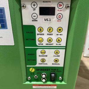 VENTES FLASH Spinshoot Plus-2 Machine à balles de tennis haute vitesse Pro Trainer 4-Plus 2 HS BT - Product Image 2