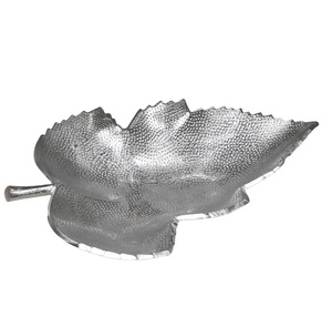 Plateau de rangement pour fruits vintage en nickel, métal brossé, aluminium moulé, 50x40x30cm, empilable, multifonctionnel, pour la décoration de la maison - Product Image 1