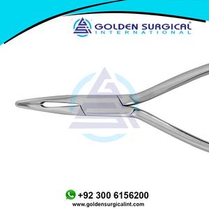 คีม Weingart ทันตกรรมยาว | คีมอเนกประสงค์ที่ใช้ในการวางและถอดหมุดสายไฟโค้งและวัสดุจัดฟันอื่นๆ - Product Image 5