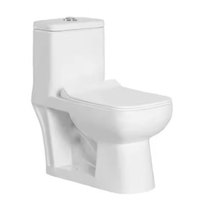 Prix de gros Toilette au sol moderne monobloc S-Trap / P-Trap Toilette à eau en Chine pour les pays du Golfe - Product Image 6