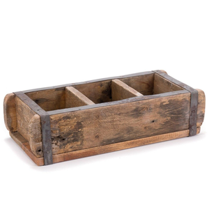 ตะกร้าไม้แฮนด์เมดตะกร้าไม้สีน้ำตาลสำหรับจัดเก็บและตกแต่งบ้าน - Product Image 4