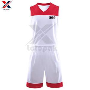 ชุดบาสเก็ตบอลโพลีเอสเตอร์100% สำหรับทุกเพศชุดบาสเก็ตบอลทีมผู้ใหญ่ส่งตรงจากโรงงาน - Product Image 1