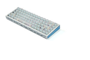 คีย์บอร์ดสำนักงานพร้อมที่พักฝ่ามือและแป้นตัวเลข ความแม่นยำ 0.01 มม. ความหน่วง 0.2 มิลลิวินาที - Product Image 2