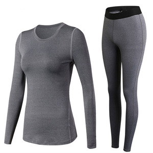 Venta superior Chándal personalizado Traje de Jogger Dos piezas Mujer Trajes de chándal Conjunto 100% algodón mujeres chándal - Product Image 2