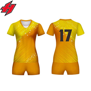 Esign-Camiseta de voleibol para mujer, pantalones cortos de diseño personalizado, uniforme de voleibol M - Product Image 3