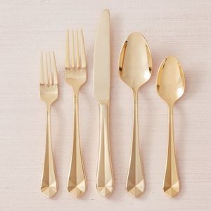 Custom Mirrored Steel Flatware Set Restaurant Wedding Cutlery-Mirror Stainless Steel Steak Knives <b>Forks</b> Spoons for Parties - Product Image 3