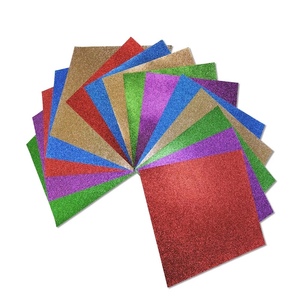 Papier cartonné pailleté 250 g/m² 8,5x11 pouces, feuilles de papier cartonné artistique brillant coloré personnalisées en gros pour les invitations et les loisirs créatifs - Product Image 3