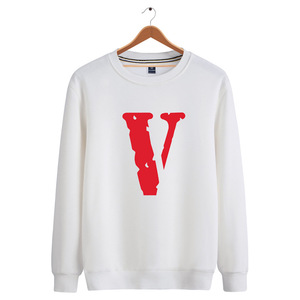 Sweat de luxe à col montant de haute qualité Sweat-shirt en coton biologique lourd Sweat-shirt à col rond surdimensionné vierge avec logo personnalisé - Product Image 4