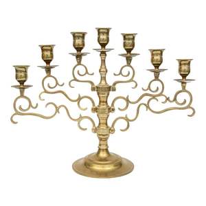 Bougeoir décoratif fantaisie menorah fait à la main Design haut de gamme Bougeoir de luxe très demandé au meilleur prix - Product Image 4
