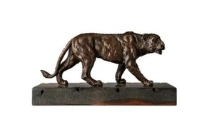 Escultura de lomo de Animal de primera calidad de aspecto Vintage, escultura de Metal personalizada, elegante para el hogar, oficina, decoración de mesa, figura de estatua - Product Image 4