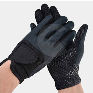Gants de golf de qualité supérieure Logo personnalisé Gants de golf Gants de golf en cuir véritable pour la main gauche et la main droite - Product Image 4