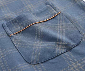 Conjunto de Pijamas de Talla Grande para Hombre, Pantalones de Manga Larga con Cuello Vuelto, Ropa de Dormir, Pijama de Ocio, Ropa de Noche PARA EL Hogar - Product Image 4