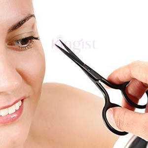 Wholesale Best Quality Stainless Steel Curved Sharp Cuticle <b>Scissors</b> <b>Nail</b> Care Beauty Tool Plastic Handle High Selling Product - Product Image 5