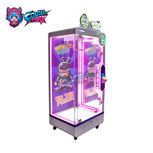 Machine à griffes d'arcade à pièces colorée, machine à cadeaux à ciseaux, machine à rachat de prix avec éclairage LED, difficulté réglable - Product Image 6