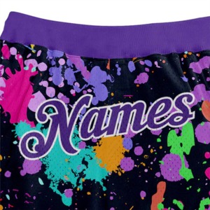 Pantalones cortos de malla de sublimación personalizados Unisex de talla grande antibacterianos de secado rápido duradero Elegante ropa deportiva para correr de verano - Product Image 2