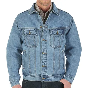 Giacche strappate da uomo High-street Jeans lavati giacca di Jeans da uomo Plus Size nuovo stile abbigliamento invernale giacche di Jeans da uomo
