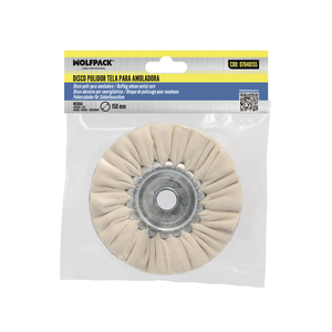 Disco lucidante in tessuto per smerigliatrice / smerigliatrice angolare Ø 150 mm. - Product Image 6