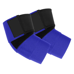 Heavy Duty Elastic Compression Elbow Wraps Cross Training Powerlifting Strap for Men and Women Fitness <b>Safety</b> <b>Product</b> - Product Image 2