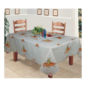Nouvelle nappe de table à café de style européen personnalisée, en dentelle de palais, pour fête, luxe, brodée, pour table à manger, décoration de mariage - Product Image 3