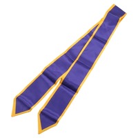 Estola de Graduación Escolar de Alta Calidad 2025, Personalizada con Logotipo Impreso, Tejido de Satén de Poliéster, Diseño Personalizado Unisex