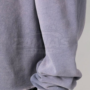 Vêtements pour hommes, basiques confortables, sweats à capuche effet délavé, vente chaude, qualité supérieure, respirants, sweats à capuche effet délavé pour hommes - Product Image 5