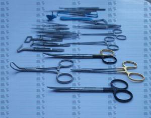 Kit de chirurgie ophtalmique pour blepharoplastie, 26 instruments chirurgicaux pour lifting des paupières, hémostatiques, pour opérations oculaires et sur les sourcils - Product Image 5