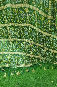 Rakhi spécial en gros Lot Chinon soie Bandhej imprimer Dupatta 2.25 mètres taille libre-mariage retour demoiselle d'honneur cadeau faveur article - Product Image 6