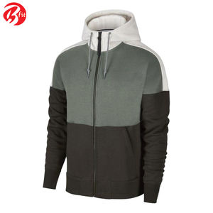 Ensemble de survêtements d'hiver respirants 100% coton avec impression par transfert de chaleur pour hommes, vêtements de rue avec logo personnalisé - Product Image 4