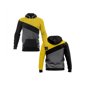 Sweat-shirts à capuche unisexes personnalisés pour l'hiver, brodés, sublimés, impression par transfert thermique, sport décontracté - Product Image 1