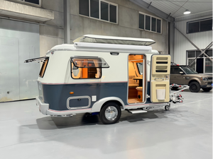 Caravane résidentielle bien équipée, remorque de camping intérieure meublée, camping-car confortable, véhicule mobile portable pour les aventures sur route - Product Image 1