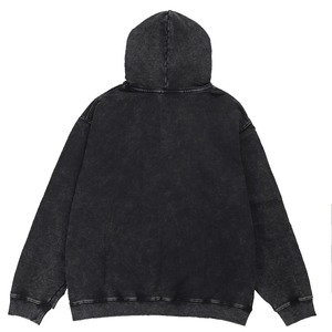 Sweats à capuche pour hommes les plus vendus délavés à l'acide Nouveau design Bas saison d'hiver en polyester/coton quantité minimale de commande Vente en gros en solde - Product Image 3