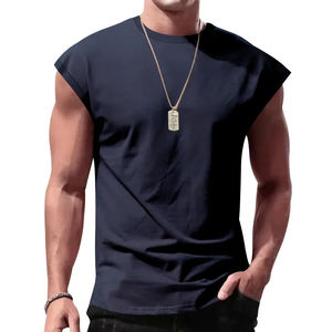 Camiseta sin Mangas de Secado Rápido para Hombre, Ropa Deportiva Informal, Tejida, para Entrenamiento Muscular - Product Image 6