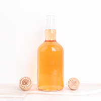 Premium Bespoke 1000ml Extra Flint Clear Alcohol Rum Gin Vodka Whisky Whisky Bouteille en verre avec bouchon LGG-427