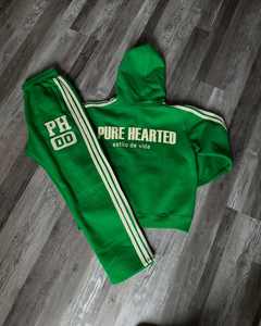 Ensemble de survêtement Y2K personnalisé avec logo brodé pour homme, ensemble de jogging unisexe, survêtement pour homme, broderie délavée, patch, jogging - Product Image 6