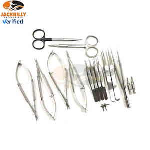 Juego Básico de 17 Piezas para Cirugía de Mano, Acero Inoxidable Microquirúrgico, Ortopedia, Cirugía Plástica, Profesional, Reutilizable, Manual, CE - Product Image 4
