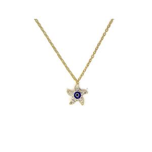 Collar colgante de moda Diseño de mal de ojo para estilo y protección - Product Image 1