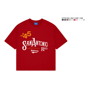 ODM OEM Unisex Boxy camiseta tejida 100% poliéster/algodón de talla grande Ajuste de gran tamaño estampado patrón de secado rápido respetuoso con el medio ambiente hecho - Product Image 1