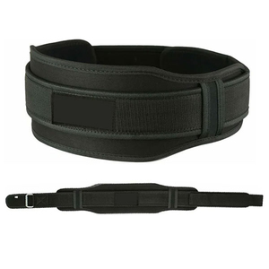 Ceinture de sport unisexe en néoprène de haute qualité, résistante, respirante, logo de fitness personnalisé pour la musculation, le levage de poids, soutien du dos - Product Image 4