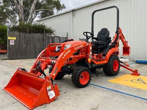 Mini Tractor Kubota BX23SLB Usado con Cortadora y Cargador Frontal, Motor de 25/30/50 HP y Componentes Principales de Transmisión - Product Image 5