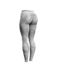 Leggings de yoga sans couture Gym Fitness avec logo personnalisé pour femmes Pantalon d'entraînement à sublimation avec logo à la taille - Product Image 2