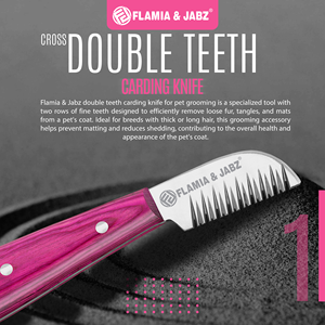 Cuchillo pelador ecológico para peines de aseo de mascotas Terriers - Product Image 3