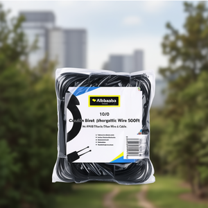 สายไฟโซลาร์เซลล์สีดำขนาด 10 AWG ยาว 500 ฟุต โดย Titan Wire & Cable - Product Image 3