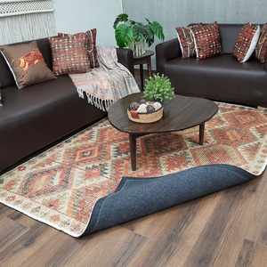 Alfombra Kilim de Yute Antideslizante Ecológica Moderna con Respaldo de Algodón, Conjuntos Cómodos para Salas de Estar, Dormitorios y Entradas - Product Image 5