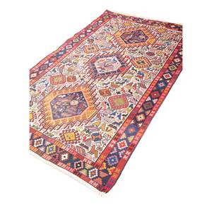 Alfombra Kiaan Azul de Lana y Seda Anudada a Mano Pae-5293 9x12 con Patrón de Medallón para Decoración de Sala de Estar para Adolescentes - Product Image 2