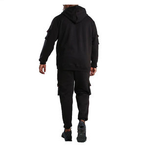 New Vintage Autumn Embroidered Jogging Custom Men's Track <b>Suit</b> 100% Polyester Quick Dry Knitted Fabric OEM Service - Product Image 2