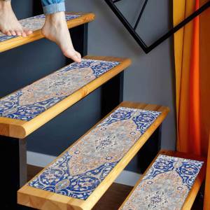 พรมพิมพ์ลาย: พรมลายโบฮีเมียนแบบซีดจางที่มีเอกลักษณ์เฉพาะตัว - Product Image 2