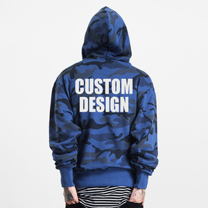 Sudadera con Capucha de Camuflaje Personalizada para Hombre, Talla Grande, 100% Algodón Terry, Ropa Urbana de Invierno - Product Image 6