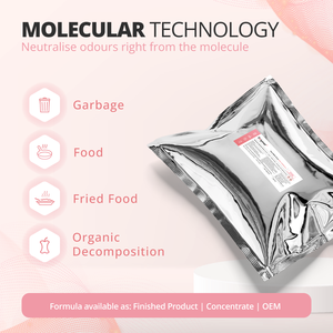 Neutraliseur d'odeurs passif polymère Plus Formule Rouge : Cuisine, poubelle, aliments frits et odeurs organiques - Comprimé solide 40g - OEM - Product Image 2