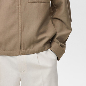 Blousons d'hiver pour hommes personnalisés, coupe-vent, softshell avec fermeture éclair, longs, imperméables, décontractés, tendance 2026 - Product Image 4