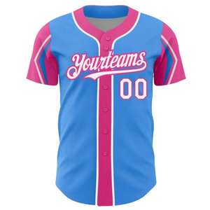 Maillot de baseball unisexe personnalisé, vêtements de sport pour les jeunes, uniforme de softball à manches courtes, tissu respirant - Product Image 3
